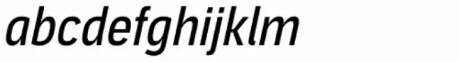 Aago Condensed Regular Italic