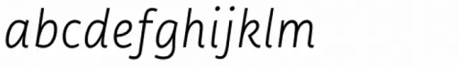 Aanaar Light Italic