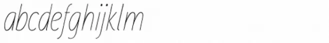 Aaux Next Comp Hairline Italic