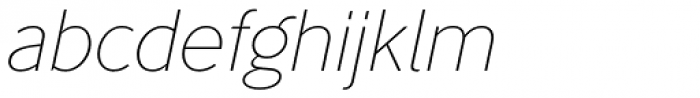 Abandon Thin Italic