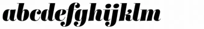 Abril Display Black Italic