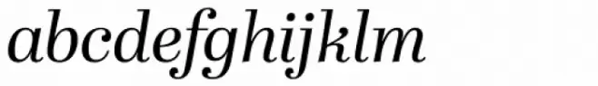 Abril Display Italic