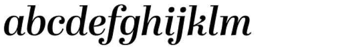 Abril Display SemiBold Italic