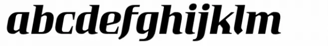 Absentia Serif Bold Italic