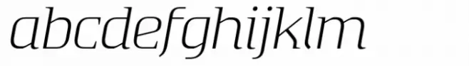 Absentia Serif Light Italic