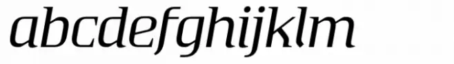 Absentia Serif Regular Italic