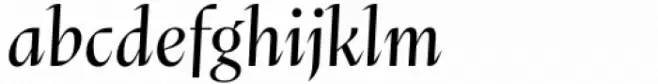 Abstract Light Italic