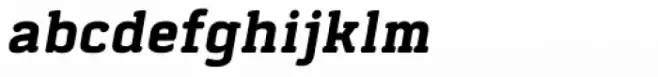 Abula Organic Bold Italic