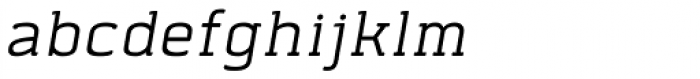 Abula Organic Light Italic
