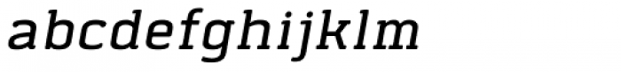Abula Organic SemiLight Italic