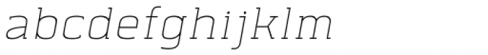 Abula Thin Italic