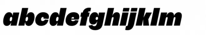 Acaraje Black Italic