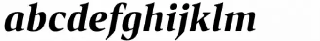 Accia Forte Bold Italic