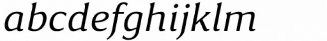 Accia Piano Italic