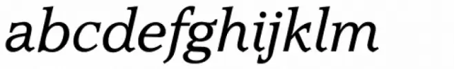 Accolade Serial Italic