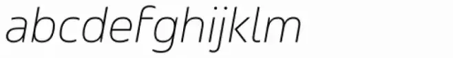 Accord Thin Italic
