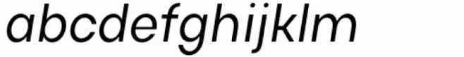 Actay Condensed Regular Italic
