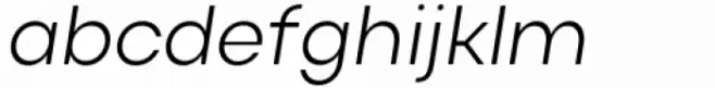 Actay Light Italic