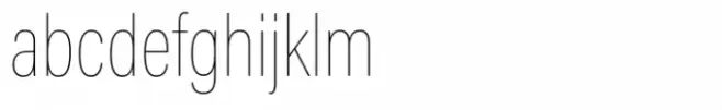 Acumin Condensed Thin