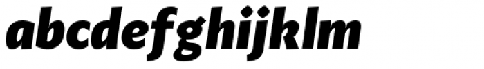 Adagio Sans Heavy italic