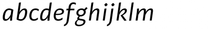 Adagio Sans italic