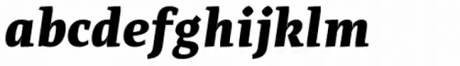 Adagio Serif Black italic
