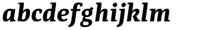 Adagio Serif Bold italic