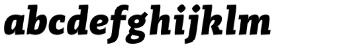 Adagio Slab Black italic