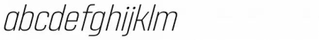 Address Sans Pro Extra Light Italic