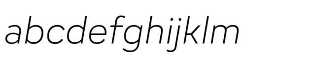 Adelphi PE Text Extralight Italic