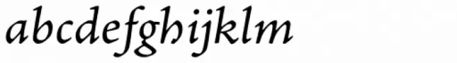 Adobe Jenson Pro Caption Italic
