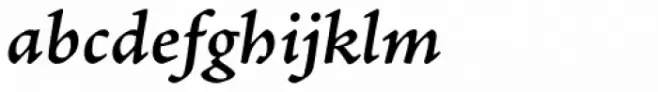 Adobe Jenson Pro Caption SemiBold Italic