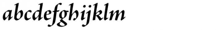 Adobe Jenson Pro SubHead Bold Italic