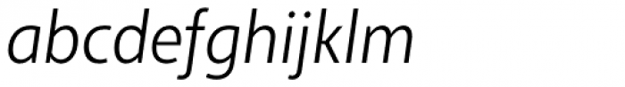Adora Compact PRO Light Italic