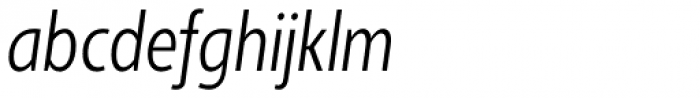 Adora Compressed PRO Light Italic