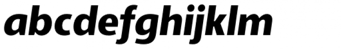 Adora Condensed PRO Black Italic