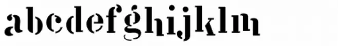 Adverse Stencil JNL