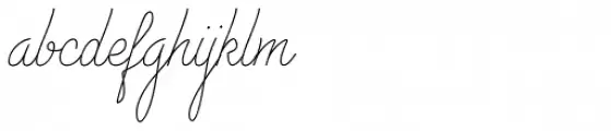 Advertising Script Monoline