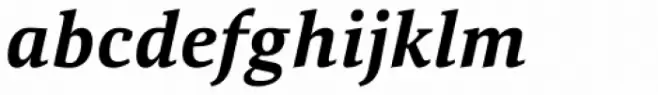 Aelita Bold Italic