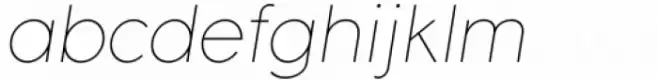 Aeonian Thin Italic