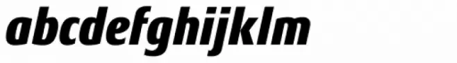 Aeonis Pro Condensed Black Italic