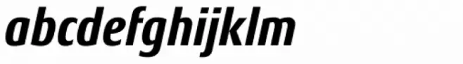 Aeonis Pro Condensed Heavy Italic