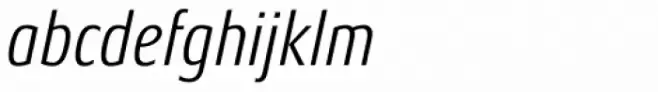 Aeonis Pro Condensed Italic