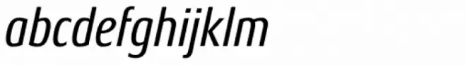 Aeonis Pro Condensed Medium Italic