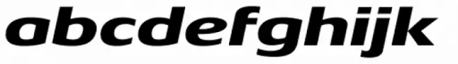 Aeonis Pro Extended Heavy Italic