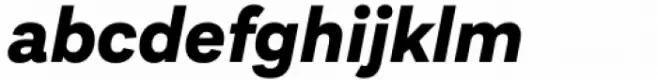 Aestetico Extra Bold Italic