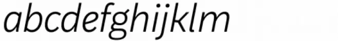 Aestetico Formal Light Italic