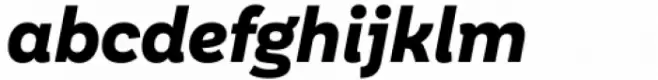Aestetico Informal Extra Bold Italic