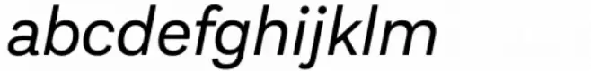 Aestetico Regular Italic