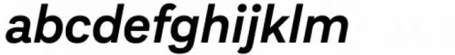 Aestetico Semi Bold Italic